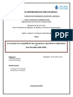 les facteurs des compétitivité des entreprises exportatrises- Fadila, Mariem.pdf