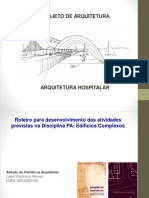 Projeto de Arquitetura Arquitetura Hospitalar PDF