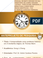 Apresentação Do Anteprojeto de TCC