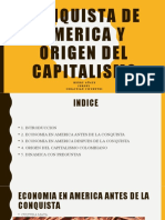 CONQUISTA DE AMERICA Y ORIGEN DEL CAPITALISMO 