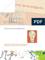 Informe de Investigación