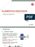 Elementos roscados y su terminología