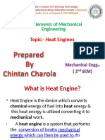 Sub:-Elements of Mechanical Engineering: Topic:-Heat Engines