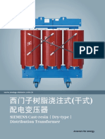 Siemens Dry Type Cast Resin Transformer Catalogue1