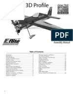Extra 260 3D Profile: Assembly Manual