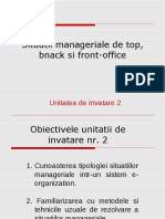 Unitatea 2 Situatii Manageriale