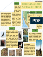 Infografia Reserva y Santuario Nacional de Calipuy