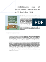 Propuesta Metodológica para El Desarrollo de La Consulta 1