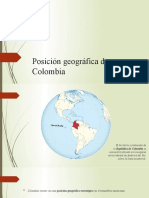 Posición Geográfica de Colombia