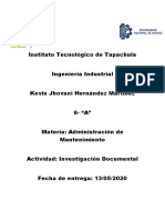 Mantenimiento SMED Hernandez Artinez PDF