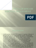 Cardiovascular Disease &dental Managment