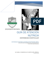 Guía de Atención Nutricia en Enfermedad Diverticular