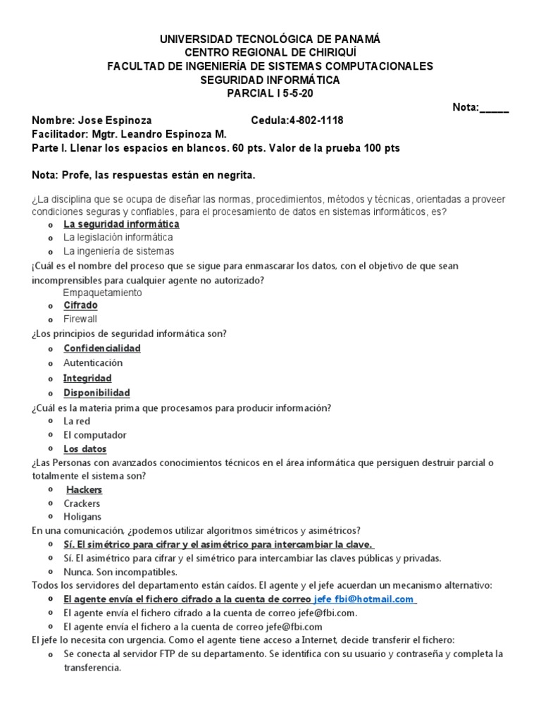 Cuestionario sobre Criptografía Pública | PDF | Clave (criptografía) | Criptografía de clave pública