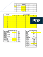 Cuadro Cargas Excel