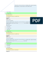 Choosing Correct Verb Forms for Logical Meaning