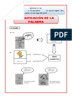 Clasificacion de La Palabra