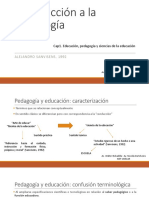 Introducción A La Pedagogía. Sansvisens PDF