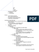 o Brain, Spinal Cord - o Cranial Nerves, Spinal Nerves - o Sympathetic o Parasympathetic