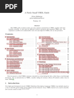 A Fairly Small VHDL Guide: Petter K Allstr Om Petter - Kallstrom@liu - Se