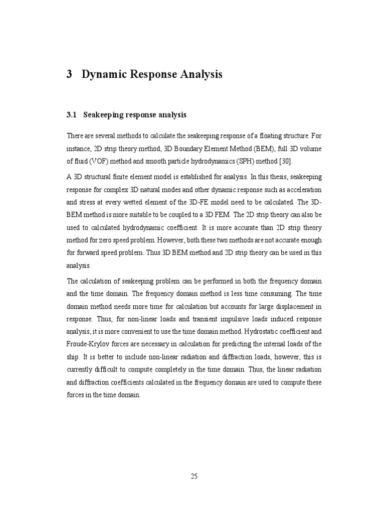 Dynamic Response Analysis Using ABAQUS PDF PDF Linear Elasticity
