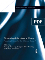 Citizenship Education in China 2013