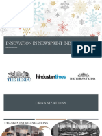 Innovation in Print Media Organization