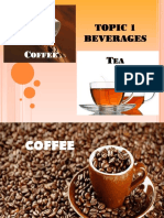 Topic 1 Beverages T: Offee