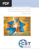 Terrorist-Incidents Against Jewish Communities and Israeli Citizens Abroad-1968-2010