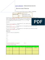 Actividad Potenciacion