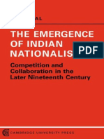 Anil Seal, The Emergence of Indian Nationalism PDF