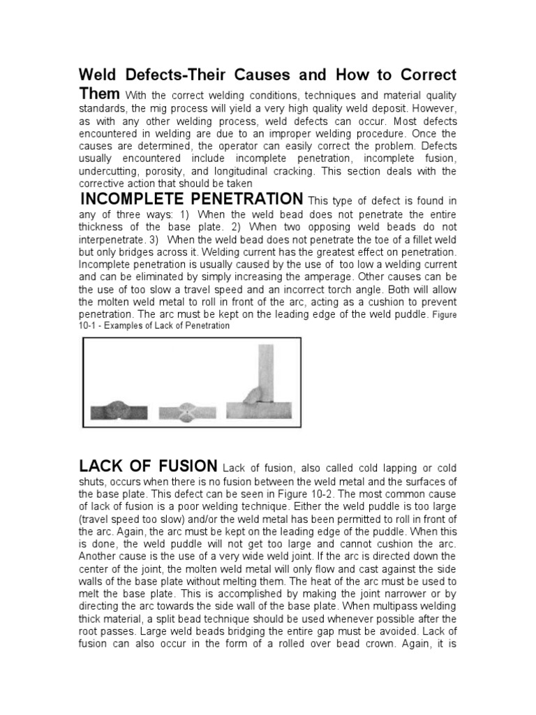 Common Weld Defects and Solutions | PDF | Welding | Construction