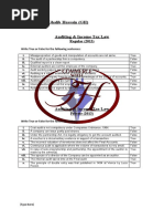 Auditing True and False