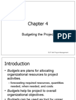 Budgeting of Project