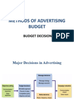 Advertising Budget