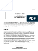 Eurovent REC 6-14 - Hygienic Aspects in Air Handling Units - 2000 - en