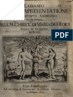 Andreini Giovan Battista - L'Adamo PDF