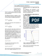 EC-Lab - Application Note #42 08/2012 The Modified Inductance Element La I - Introduction