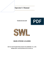 Skid Steer Loader Operator's Manual