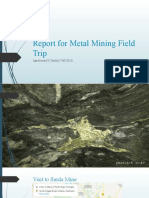 Surda Mine Report Details Post Pillar Mining and Froth Flotation Processes