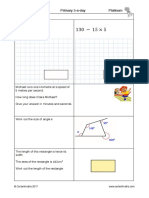 21st May: Primary 5-A-Day Platinum