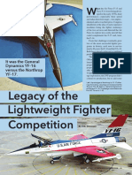 Legacy of The Lightweight Fighter Competition