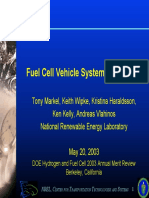 Fuel Cell Vehicle Systems Analysis