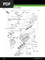 2006 Ninja® Zx™-6R Parts Diagram: Air Cleaner