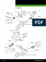 2006 Ninja® Zx™-6R Parts Diagram: Turn Signals