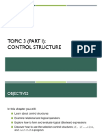 CP 3 - Control Structure (Part 1)