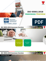 ISO 45001:2018 Awareness Overview