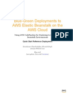 Blue Green Deployments To Aws Elastic Beanstalk On The Aws Cloud