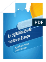Puente-Pattison, M.-La Digitalizacion de Fondos en Europa