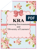 KRA Learning Environments for Diverse Students