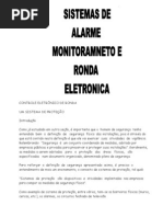 ALARME MONITORAMENTO E RONDA ELETRÔNICA